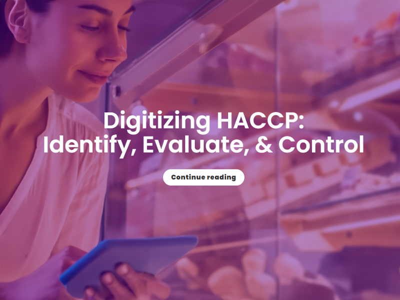 Digitising HACCP foleon