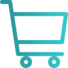 Shopping Cart - Teal